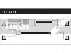 LUCAS ELECTRICAL LUC4433 uždegimo laido komplektas 
 Kibirkšties / kaitinamasis uždegimas -> Uždegimo laidai/jungtys