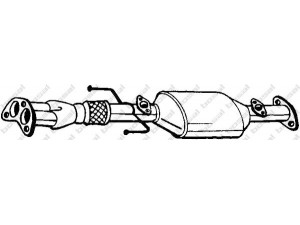 BOSAL 098-843 katalizatoriaus keitiklis 
 Išmetimo sistema -> Katalizatoriaus keitiklis
17410-76020, 17410-76030