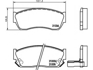 HELLA 8DB 355 005-711 stabdžių trinkelių rinkinys, diskinis stabdys 
 Techninės priežiūros dalys -> Papildomas remontas
5520060B11, 5520061880, 5520051810000