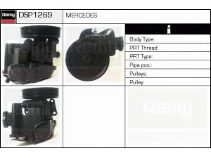 DELCO REMY DSP1269 hidraulinis siurblys, vairo sistema 
 Vairavimas -> Vairo pavara/siurblys
0034661601, 0034664001