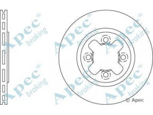 APEC braking DSK294 stabdžių diskas 
 Dviratė transporto priemonės -> Stabdžių sistema -> Stabdžių diskai / priedai
40206W1060, 40206W1070, 40206W1210