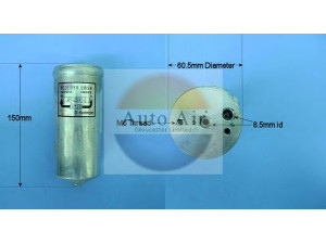 AUTO AIR GLOUCESTER 31-1135 džiovintuvas, oro kondicionierius
