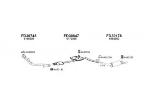VENEPORTE 300256 išmetimo sistema