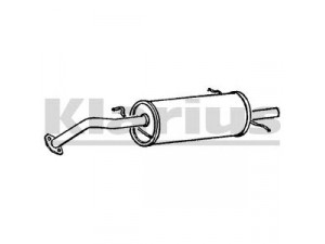 KLARIUS 220152 galinis duslintuvas 
 Išmetimo sistema -> Duslintuvas
B69240100D, B69240100E, B69240100G9A