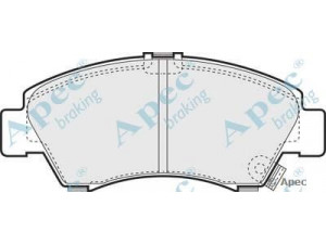 APEC braking PAD816 stabdžių trinkelių rinkinys, diskinis stabdys 
 Techninės priežiūros dalys -> Papildomas remontas
04650SAA900, 06450S2G000, 06450S2GJ01