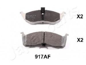 JAPANPARTS PA-917AF stabdžių trinkelių rinkinys, diskinis stabdys 
 Techninės priežiūros dalys -> Papildomas remontas
05014527AA