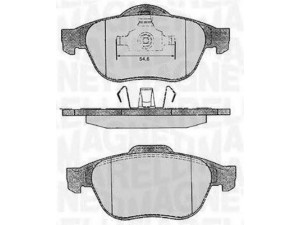 MAGNETI MARELLI 363916060571 stabdžių trinkelių rinkinys, diskinis stabdys 
 Techninės priežiūros dalys -> Papildomas remontas
7701206747, 7701207615, 7701207977