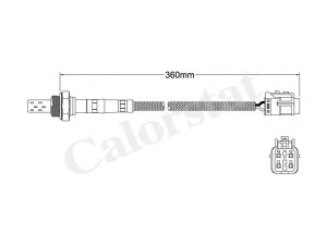 CALORSTAT by Vernet LS140457 lambda jutiklis
39210-22020, 39210-22025, 39210-22035