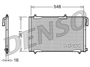 DENSO DCN21002 kondensatorius, oro kondicionierius 
 Oro kondicionavimas -> Kondensatorius
6455CH, 6455CJ