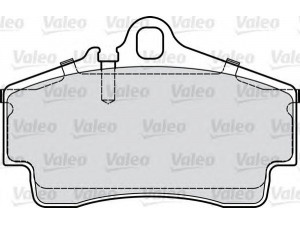 VALEO 598768 stabdžių trinkelių rinkinys, diskinis stabdys 
 Techninės priežiūros dalys -> Papildomas remontas
986 352 939 10, 98635293910, 987 352 939 00
