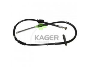 KAGER 19-6363 trosas, stovėjimo stabdys 
 Stabdžių sistema -> Valdymo svirtys/trosai
4700357, 9203995, 54401-78F02