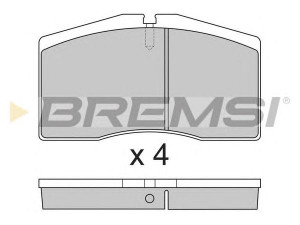 BREMSI BP2766 stabdžių trinkelių rinkinys, diskinis stabdys 
 Techninės priežiūros dalys -> Papildomas remontas
8A0698151G, 92835194002, 92835194003