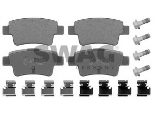 SWAG 70 91 6880 stabdžių trinkelių rinkinys, diskinis stabdys 
 Techninės priežiūros dalys -> Papildomas remontas
50902169, 71770022, 71773144, 77363959