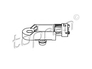 TOPRAN 207 832 jutiklis, įsiurbimo kolektoriaus slėgis 
 Elektros įranga -> Jutikliai
2236 5BC 400, 2508 500 Q0A, 2508 500 Q0C