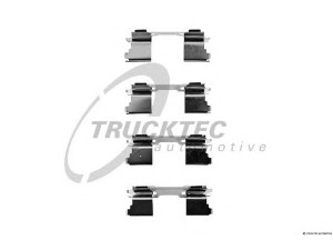 TRUCKTEC AUTOMOTIVE 02.35.292 priedų komplektas, diskinių stabdžių trinkelės
68032643AA, 001 421 1191