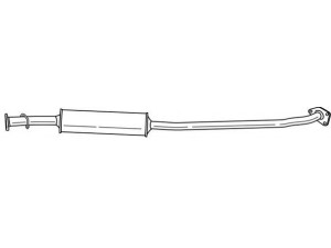 AKS DASIS SG37427 vidurinis duslintuvas