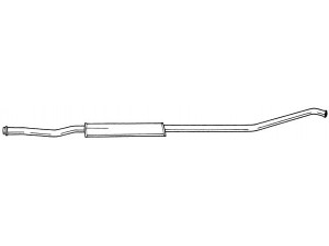 AKS DASIS SG20417 vidurinis duslintuvas