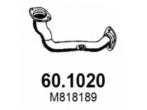 ASSO 60.1020 išleidimo kolektorius 
 Išmetimo sistema -> Išmetimo vamzdžiai
30818189, M818189, 30818189, M818189