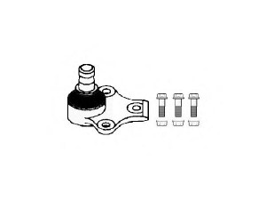 OCAP 0400140 atramos/vairo trauklė 
 Ašies montavimas/vairavimo mechanizmas/ratai -> Sujungimai -> Atramos/vairo trauklė
115420540, 6U0407365