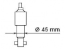 KYB 444102 amortizatorius 
 Pakaba -> Amortizatorius
1954813, 1954815, 1956732, 1958332