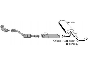 ERNST 100407 išmetimo sistema 
 Išmetimo sistema -> Išmetimo sistema, visa