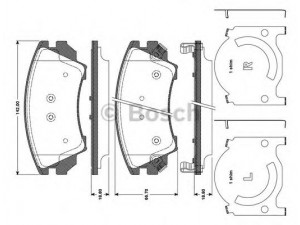 BOSCH 0 986 TB3 107 stabdžių trinkelių rinkinys, diskinis stabdys 
 Techninės priežiūros dalys -> Papildomas remontas
160543413237751