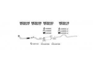 VENEPORTE 500213 išmetimo sistema