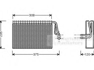 VAN WEZEL 3000V327 garintuvas, oro kondicionierius 
 Oro kondicionavimas -> Garintuvas
2208300858, A2208300858