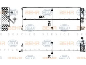 HELLA 8FC 351 317-601 kondensatorius, oro kondicionierius
000 835 20 70, A 000 835 20 70