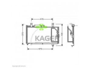 KAGER 94-5345 kondensatorius, oro kondicionierius 
 Oro kondicionavimas -> Kondensatorius
9531060EM1