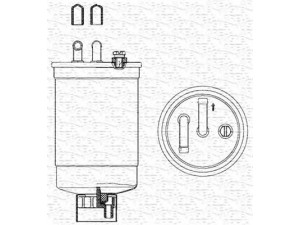 MAGNETI MARELLI 213908513000 kuro filtras 
 Techninės priežiūros dalys -> Papildomas remontas
90FX-9155-AA, SP-973, WJN-10046