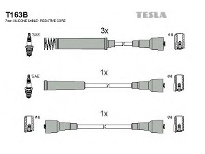 TESLA T163B uždegimo laido komplektas 
 Kibirkšties / kaitinamasis uždegimas -> Uždegimo laidai/jungtys
1612497, 1612531, 90350555, 90442064