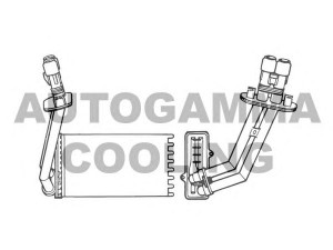 AUTOGAMMA 101664 šilumokaitis, salono šildymas 
 Šildymas / vėdinimas -> Šilumokaitis
7701039481