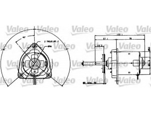 VALEO 698004 elektrovariklis, raditoriaus ventiliatorius 
 Aušinimo sistema -> Radiatoriaus ventiliatorius
7700728083, 7700750158, 7700762507