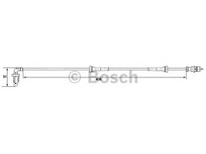 BOSCH 0 265 007 583 jutiklis, rato greitis 
 Elektros įranga -> Jutikliai
60 40 004 542, 82 00 254 687, 82 00 254 687
