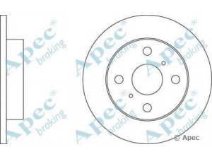 APEC braking DSK245 stabdžių diskas 
 Dviratė transporto priemonės -> Stabdžių sistema -> Stabdžių diskai / priedai
4351210060