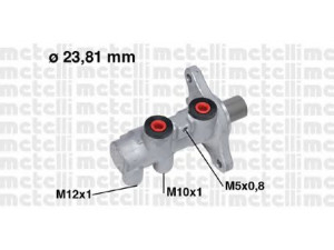 METELLI 05-0713 pagrindinis cilindras, stabdžiai 
 Stabdžių sistema -> Pagrindinis stabdžių cilindras
558402, 93191205