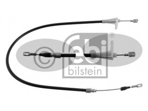 FEBI BILSTEIN 01666 trosas, stovėjimo stabdys 
 Stabdžių sistema -> Valdymo svirtys/trosai
124 420 11 85, 201 420 06 85