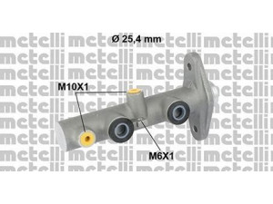 METELLI 05-0822 pagrindinis cilindras, stabdžiai 
 Stabdžių sistema -> Pagrindinis stabdžių cilindras
58510-2C500, 58510-2C520