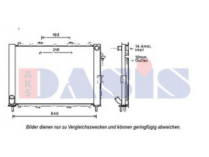 AKS DASIS 180097N aušintuvo modulis 
 Aušinimo sistema -> Aušinimo modulis
8200267994, 8200732379