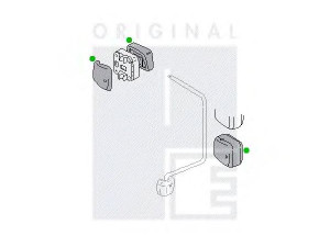 PE Automotive 2141-01674-0456-01 plataus kampo veidrodėlis