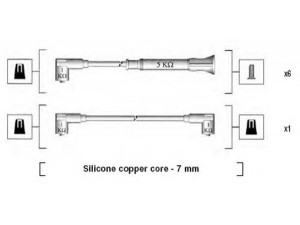 MAGNETI MARELLI 941075040546 uždegimo laido komplektas 
 Kibirkšties / kaitinamasis uždegimas -> Uždegimo laidai/jungtys