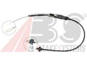 A.B.S. K26740 sankabos trosas 
 Dviratė transporto priemonės -> Kabeliai ir tachometro velenaai -> Sankabos trosas
357.721.335E