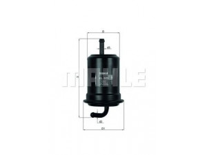 KNECHT KL 523 kuro filtras 
 Techninės priežiūros dalys -> Papildomas remontas
30020673, 1541065D00, 1541065D10