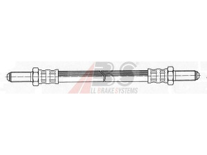 A.B.S. SL 1058 stabdžių žarnelė 
 Stabdžių sistema -> Stabdžių žarnelės
1563550, 1797935, C307522, GBH131