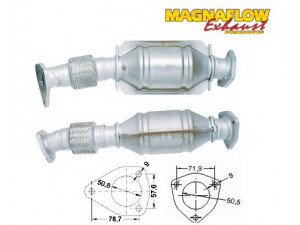 MAGNAFLOW 88820D katalizatoriaus keitiklis 
 Išmetimo sistema -> Katalizatoriaus keitiklis
3B0131089AX, 8D0131089KX, 8D0131089QX
