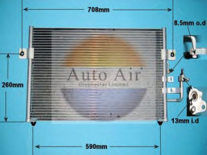 AUTO AIR GLOUCESTER 16-1157 kondensatorius, oro kondicionierius 
 Oro kondicionavimas -> Kondensatorius
9760629100