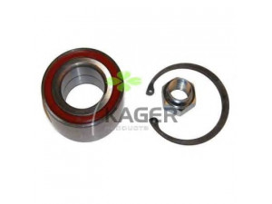 KAGER 83-0648 rato guolio komplektas 
 Ašies montavimas/vairavimo mechanizmas/ratai -> Rato stebulė/montavimas -> Rato guolis
94535253, 94535259, 94535982, 96995000