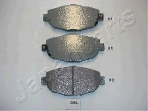 JAPANPARTS PA-294AF stabdžių trinkelių rinkinys, diskinis stabdys 
 Techninės priežiūros dalys -> Papildomas remontas
04465-20260
