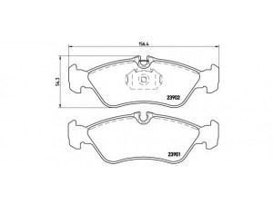 BREMBO P 50 082 stabdžių trinkelių rinkinys, diskinis stabdys 
 Techninės priežiūros dalys -> Papildomas remontas
0024204020, 0024206020, 0044202720